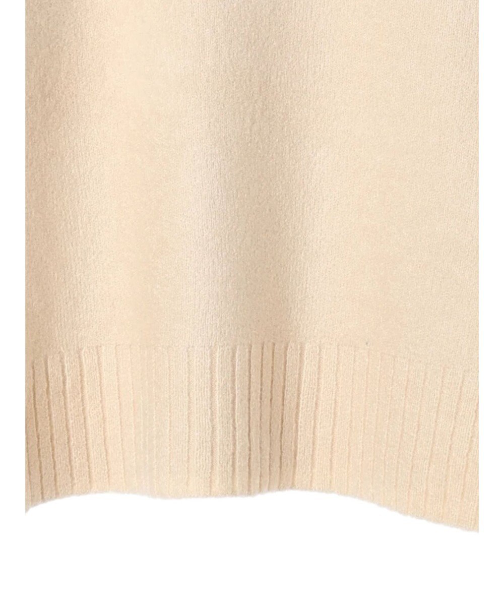 earth music&ecology 袖ボタンニットプルオーバー 