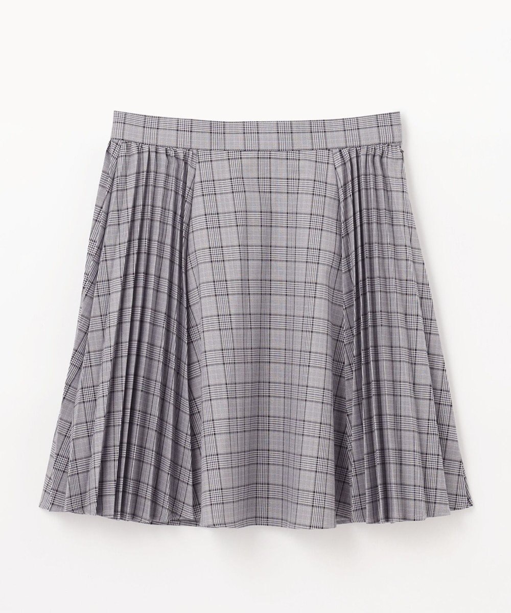 組曲 KIDS 【150-170㎝】サイドプリーツチェック スカート 
