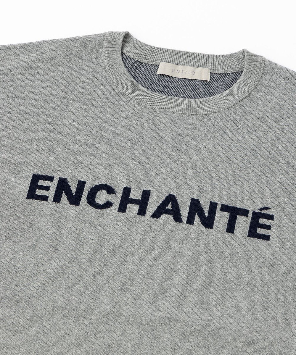 UNFILO 【新色追加】スウェットライク ロゴニット 