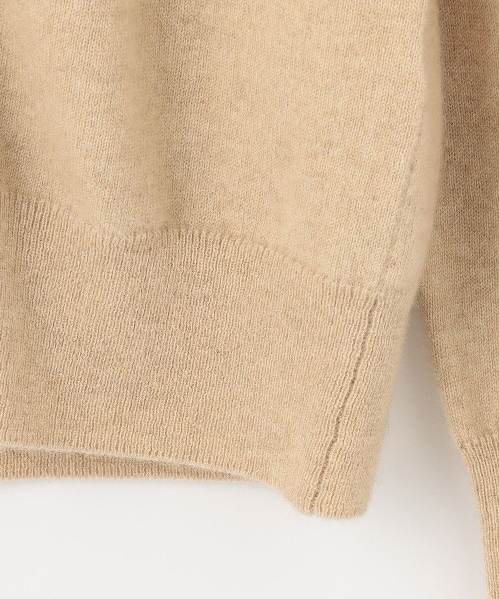 自由区 【洗える】ピュアカシミヤミルド カーディガン 