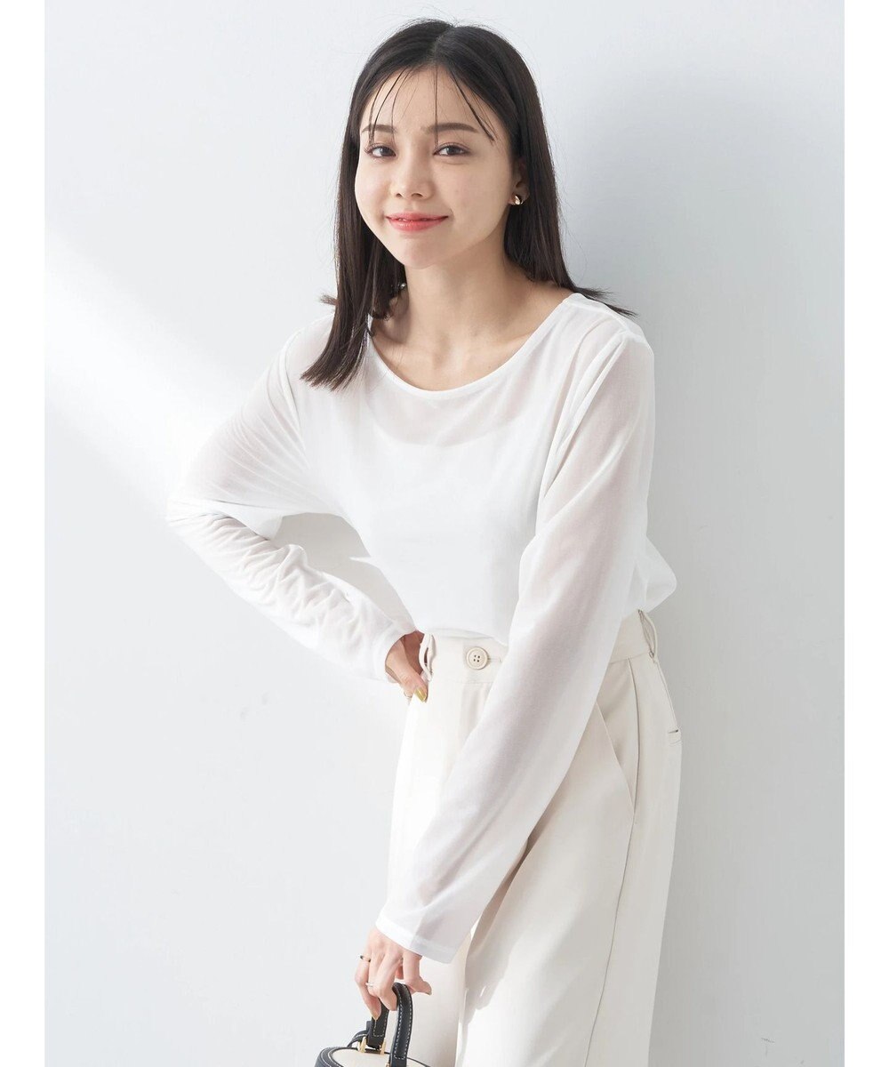 earth music&ecology シアーカットプルオーバー 