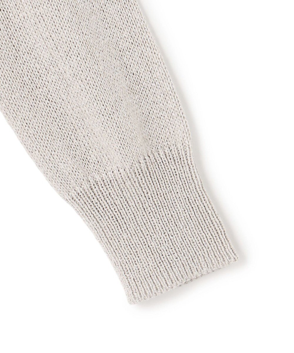 ICB L 【先行予約】 グロッシーペーパーブレンド クルーネックプルオーバー 