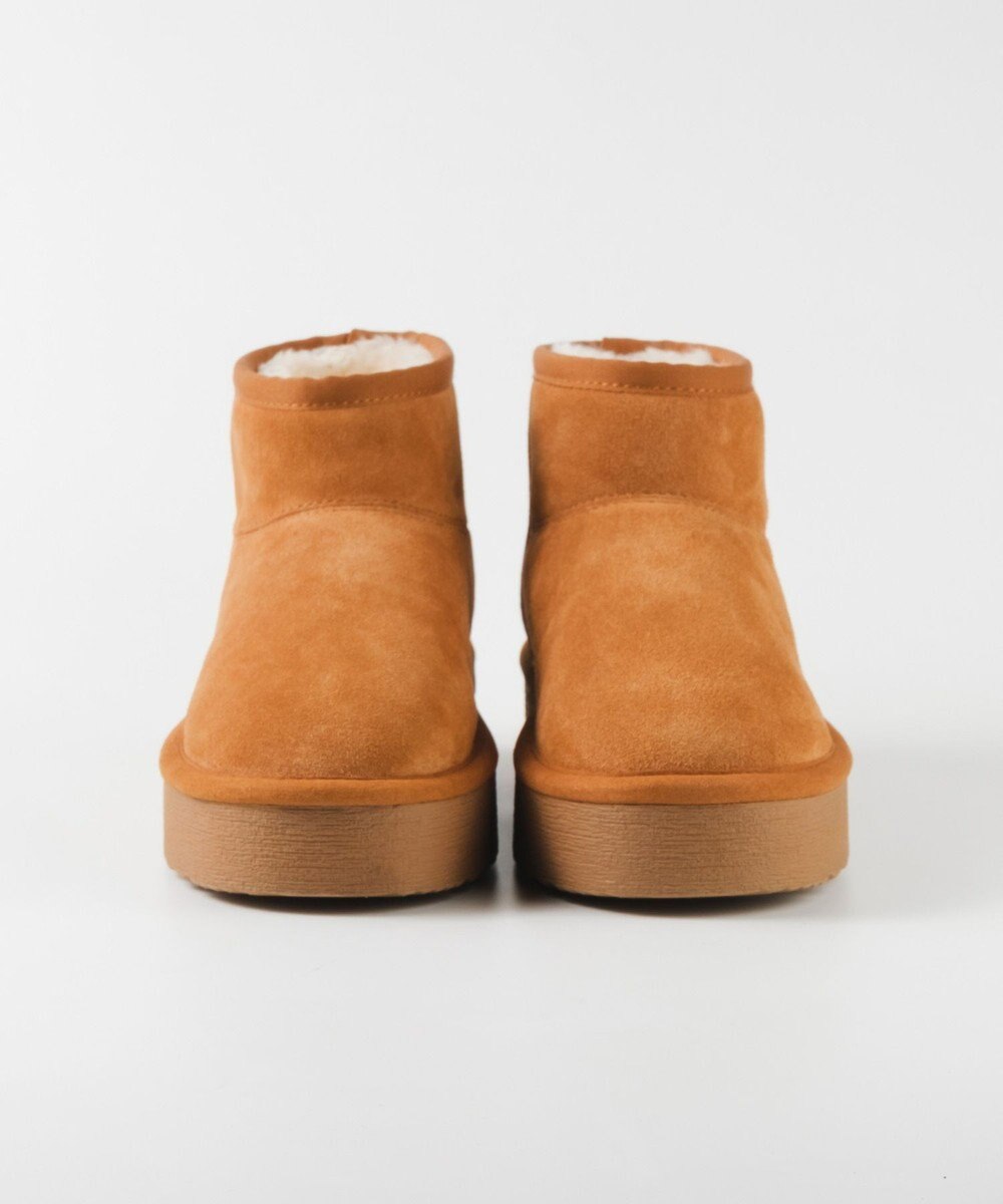 STEVE MADDEN COMFY ボアスエードショートブーツ 