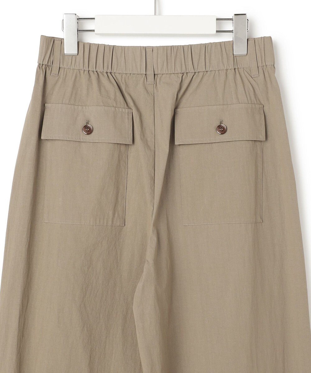 23区 【先行予約/SLOW/一部店舗限定】コットンナイロンタイプライター ワイドカーブ バギー パンツ 