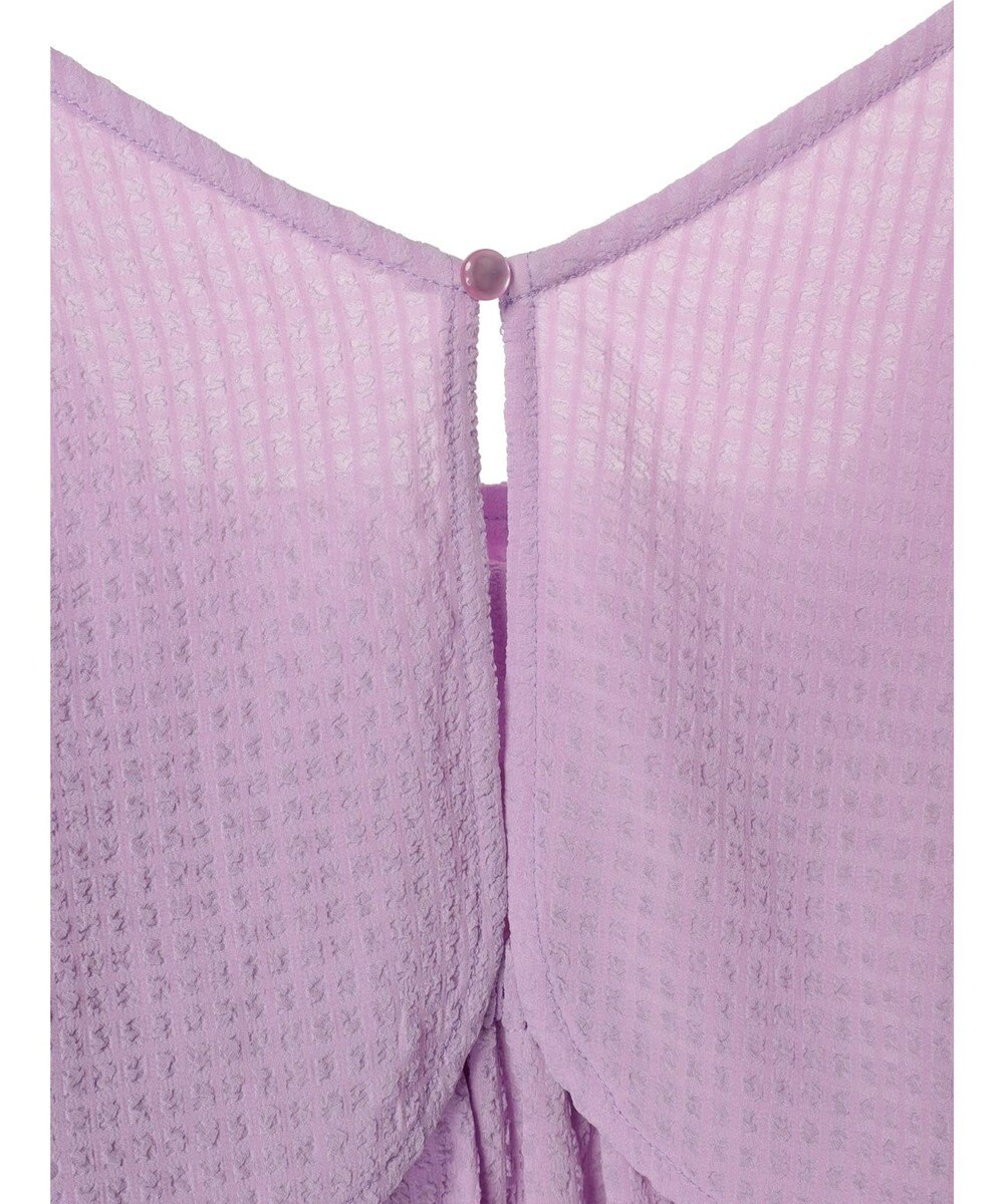 earth music&ecology ＳＥＴ２点パフスリーブブラウス＋キャミワンピース 