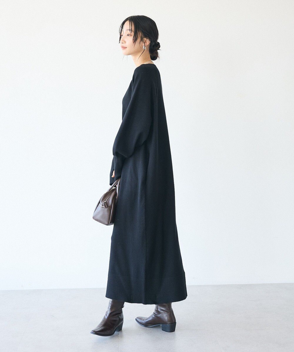 CRAFT STANDARD BOUTIQUE 洗える/とてもちニットワンピース 