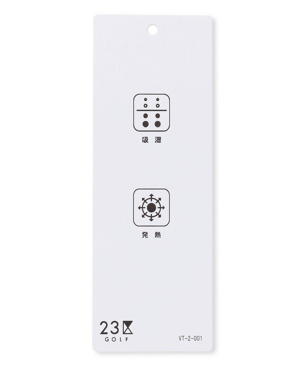 23区GOLF 【WOMEN】【吸湿発熱】グランサーモカノコ 裏起毛シャツ 