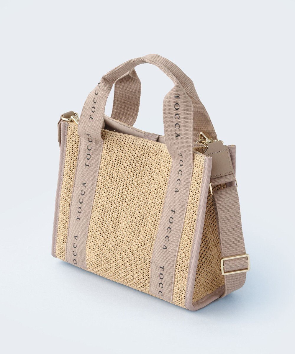 TOCCA 【WEB＆一部店舗限定】DANCING TOCCA SQUARE SUMMER TOTE かごバッグ 
