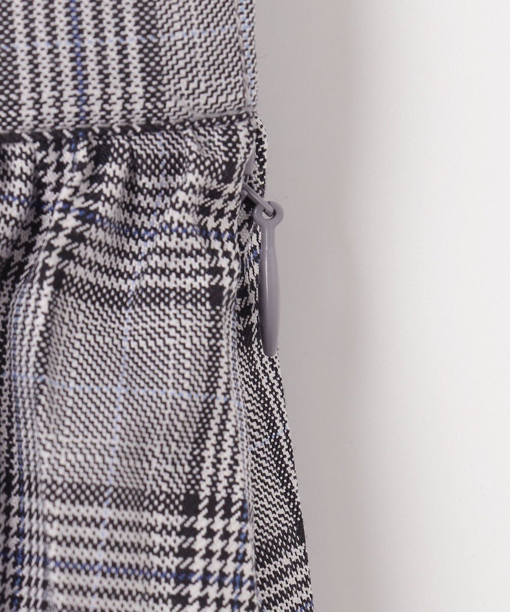 組曲 KIDS 【150-170㎝】サイドプリーツチェック スカート 