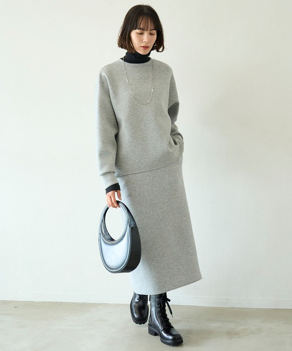 UNFILO L BEAUTY FORM JERSEY バックフォルム プルオーバー 