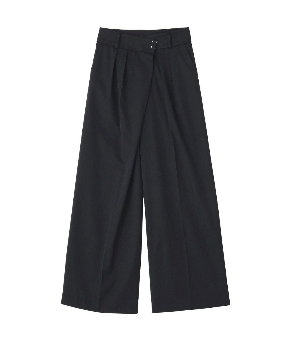 YECCA VECCA メタルホックワイドパンツ 