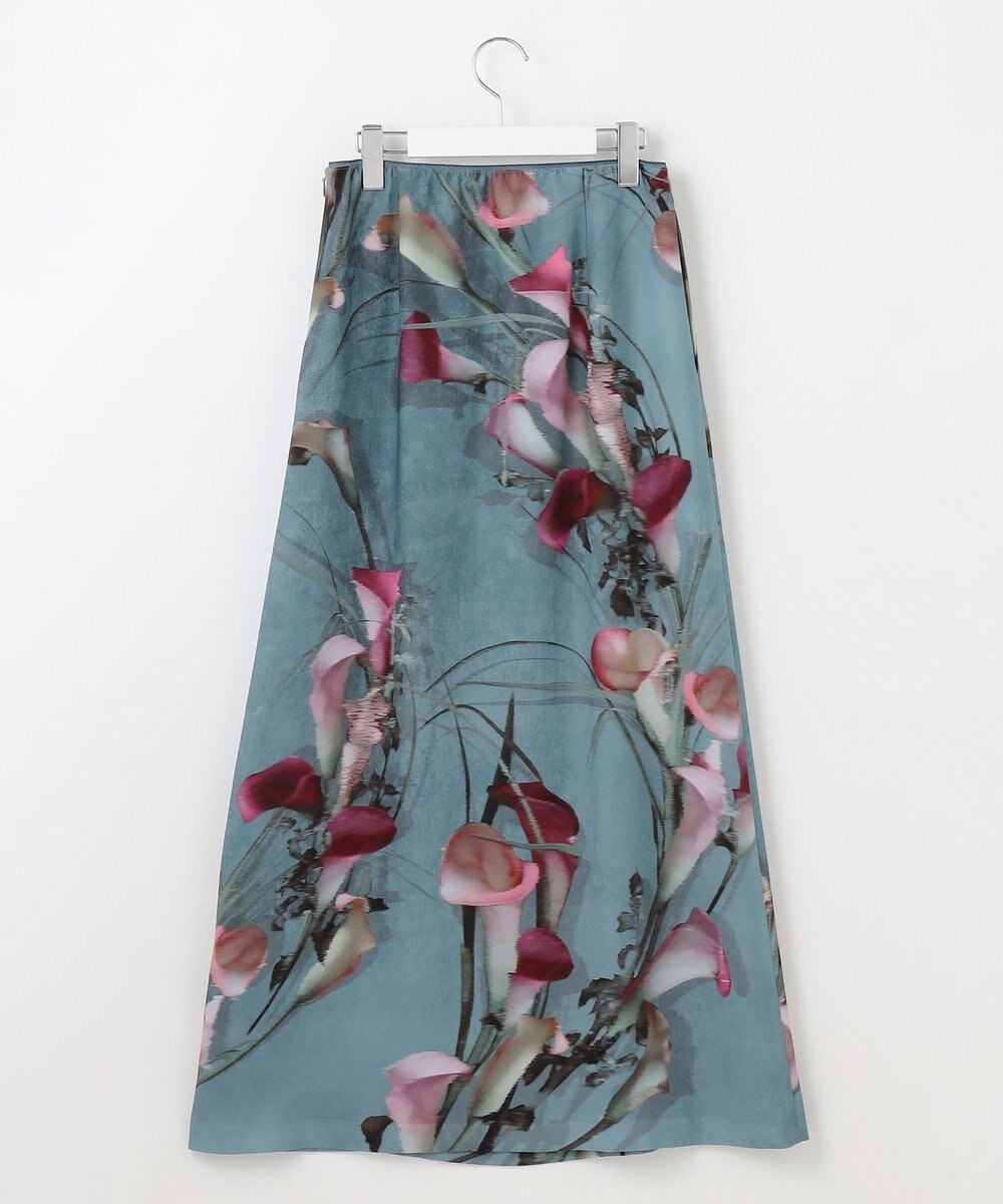 自由区 【カトリエムブーケ】Calla カラーモチーフスカート 