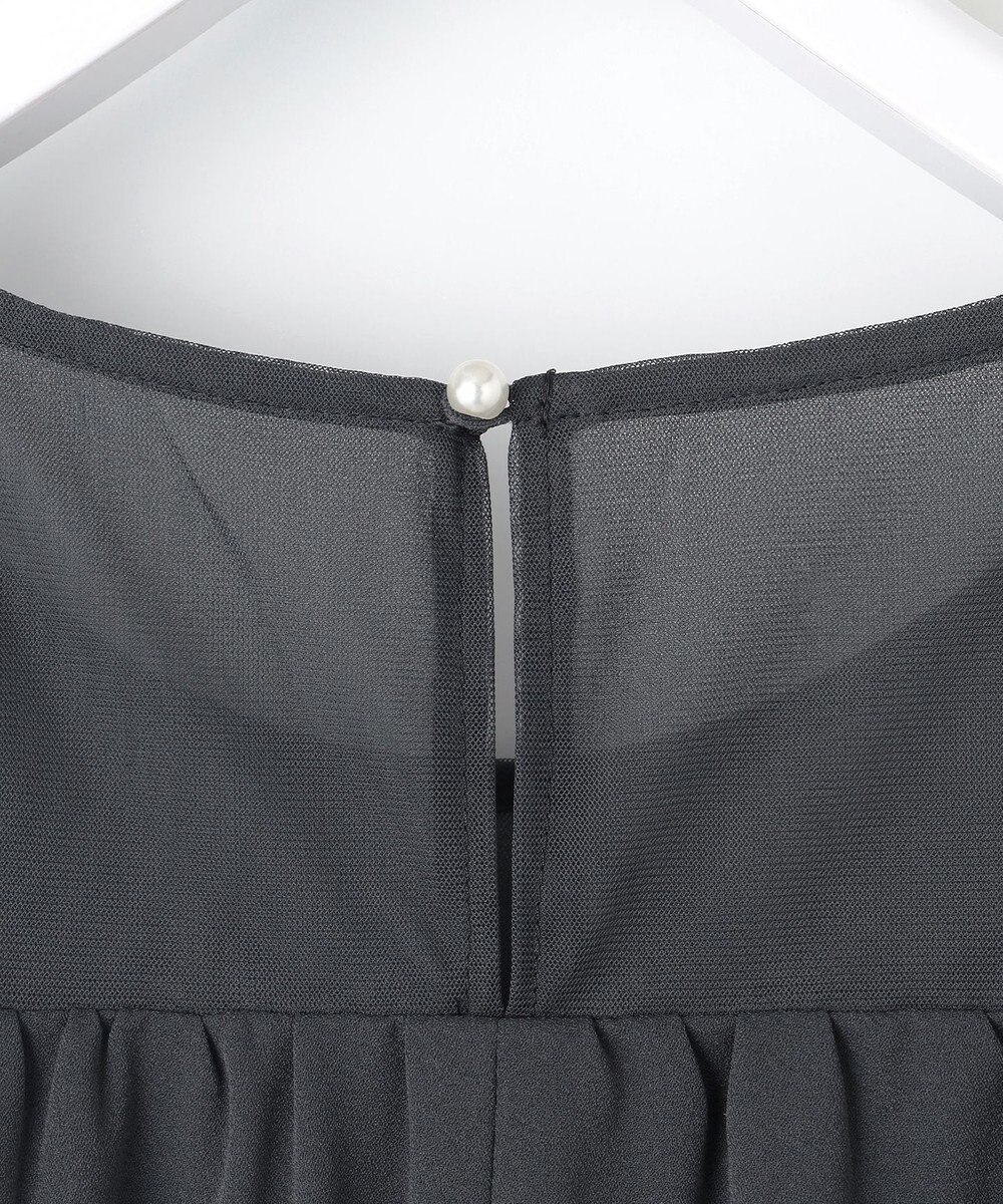 ANY SIS 【Lily Calin】ラッフルチュールフェイクパール ドレス 