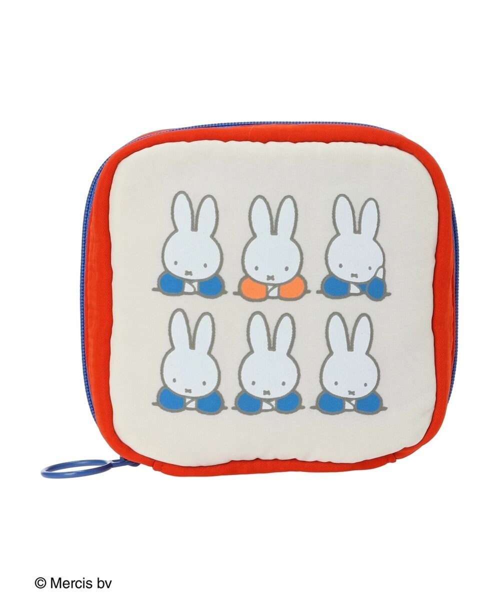 ｍｉｆｆｙ／ナイロンスクエアポーチ, White, F