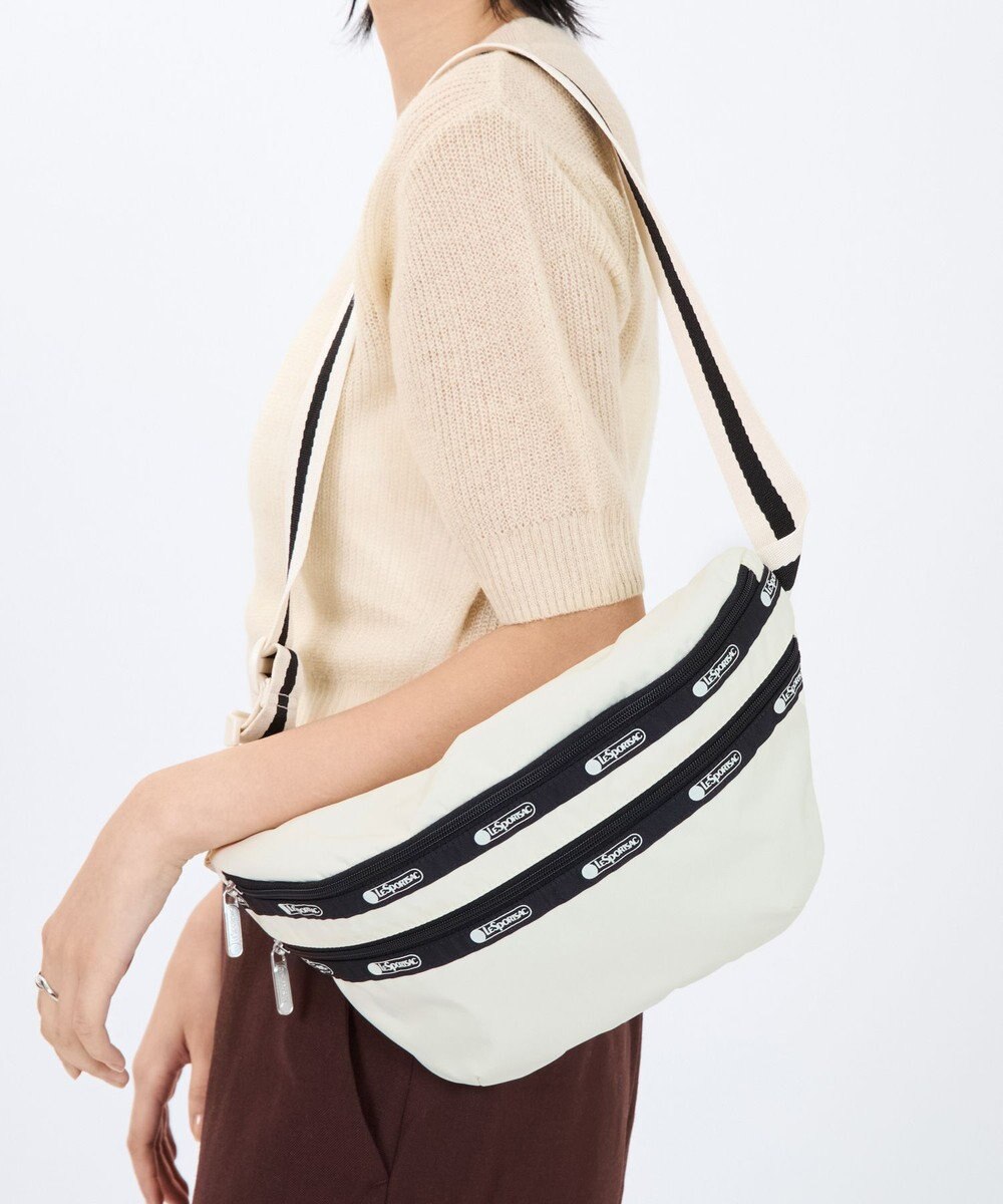 LeSportsac HERITAGE BELT BAG/スペクテイターサンドバー/ブラック 