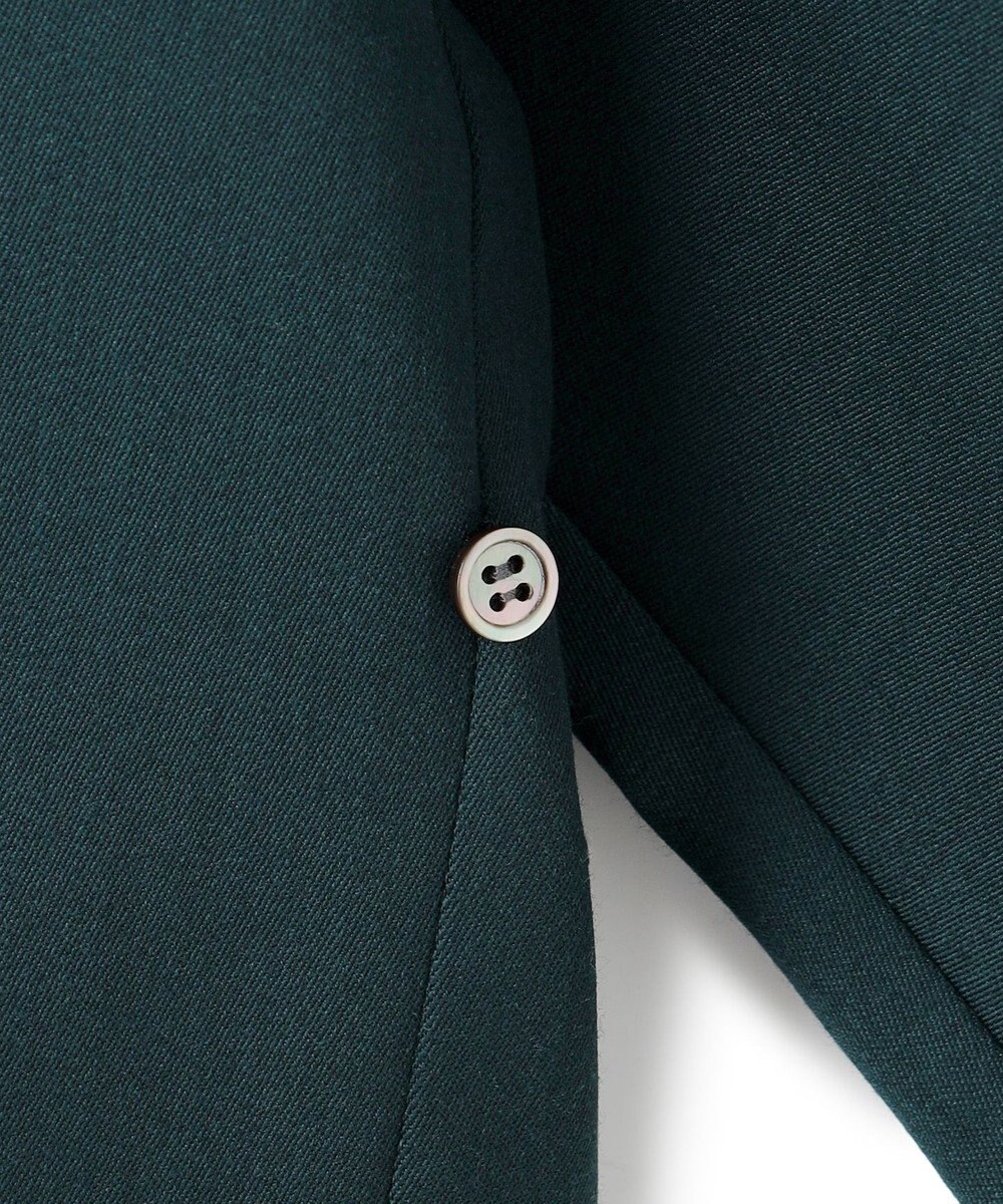 23区 【滝沢眞規子さん着用/洗える】メリノウールサテン 2WAYドルマンスリーブシャツ 