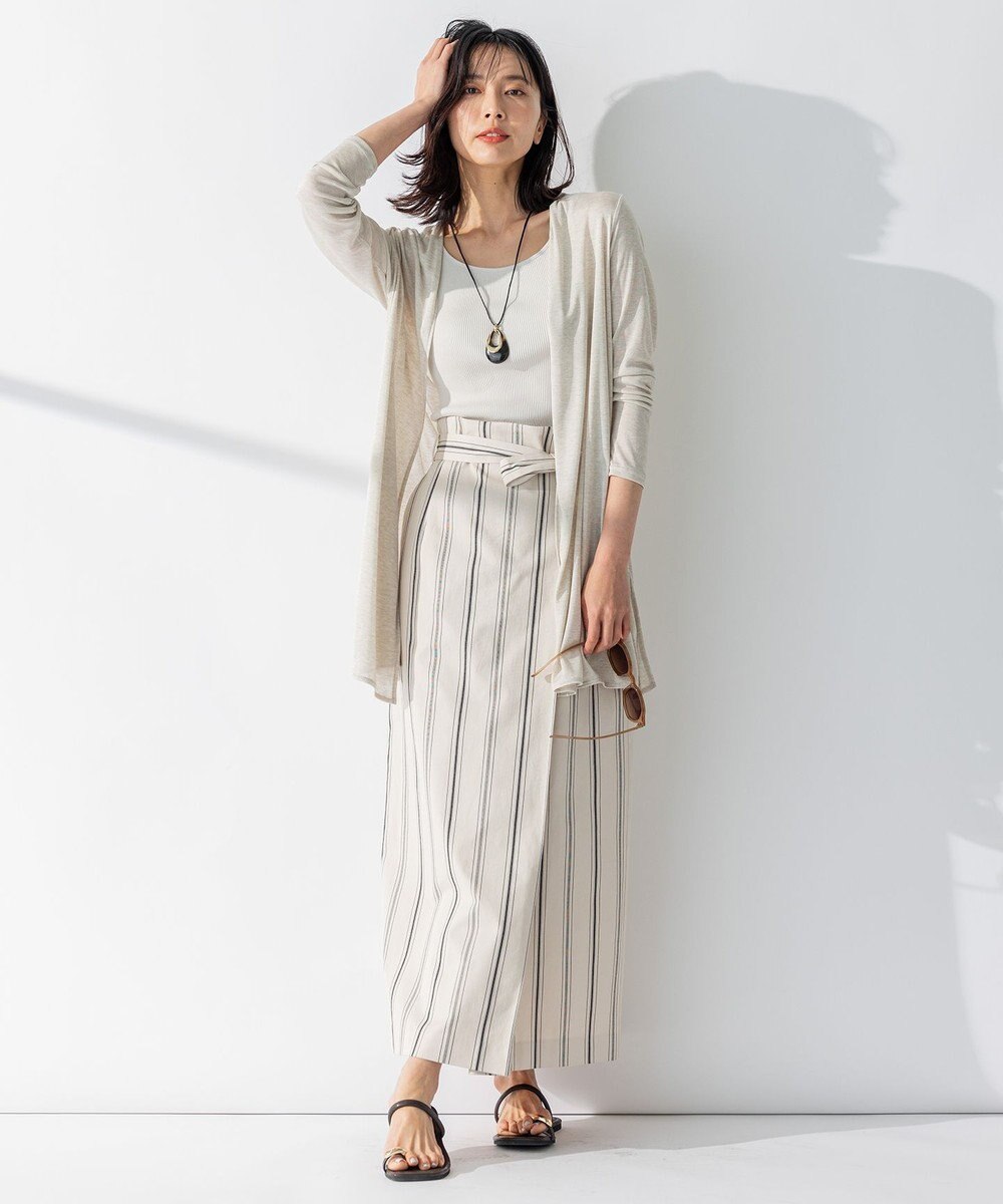 23区 オーガニック リブ タンクトップ 