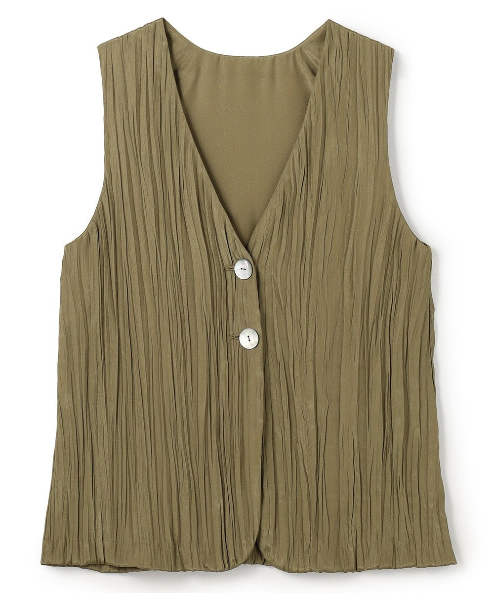 uncrave マシーンプリーツ ジレ 