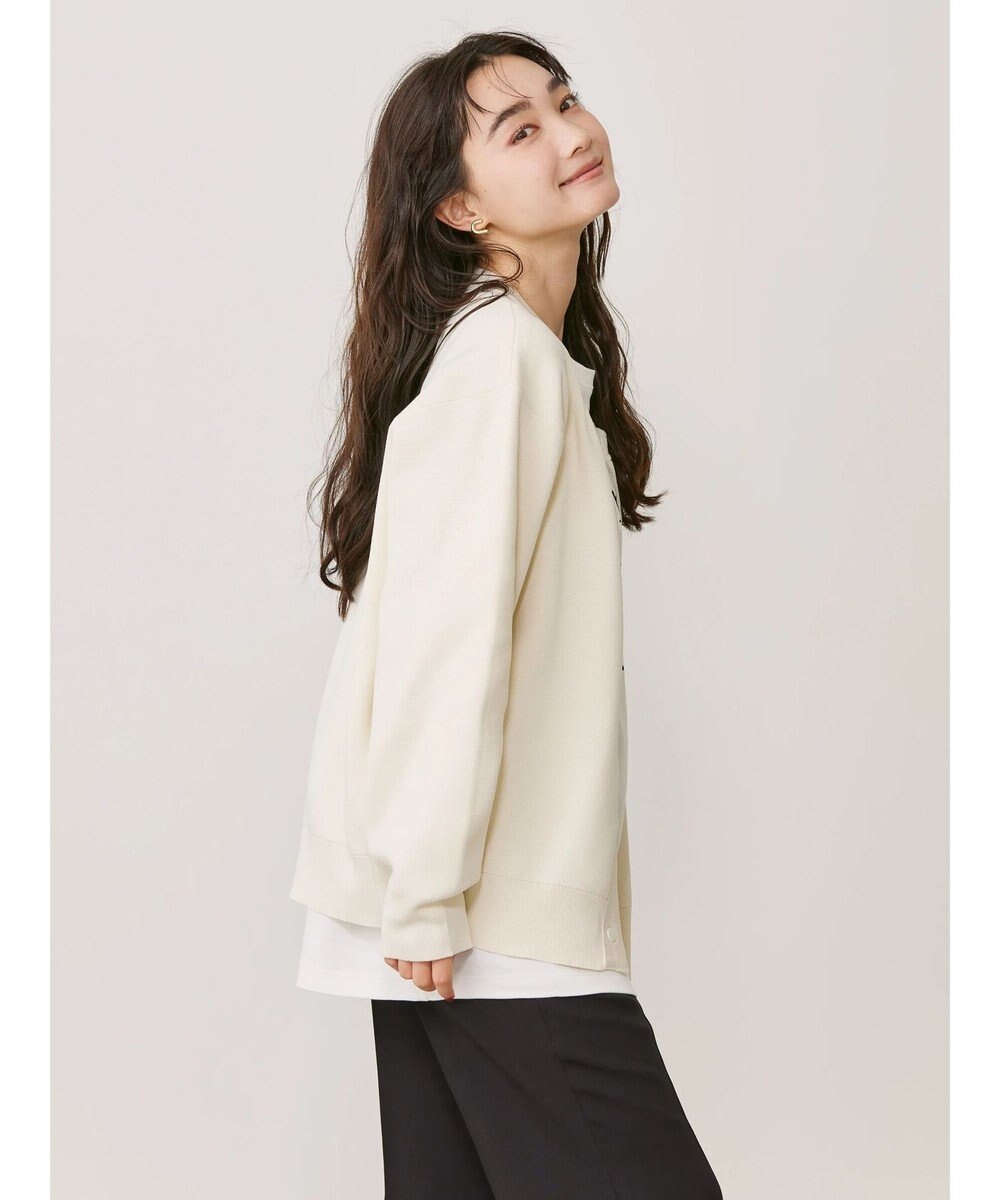 AMERICAN HOLIC エコカルットクルーネックカーディガン 