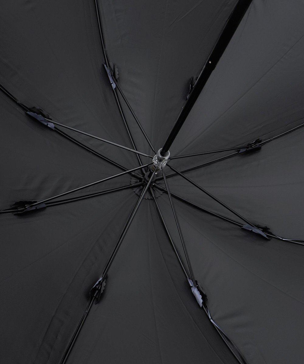 MOONBAT 【ランバン オン ブルー（LANVIN en Bleu）】晴雨兼用日傘　ドットストライプ 