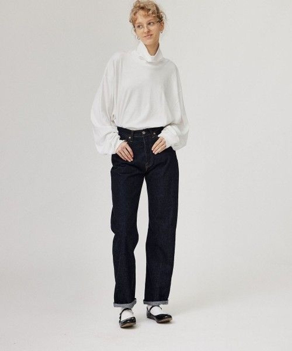 LENO MOCK TURTLE NECK PULLOVER [UNISEX] モックタートルネックカットソー 