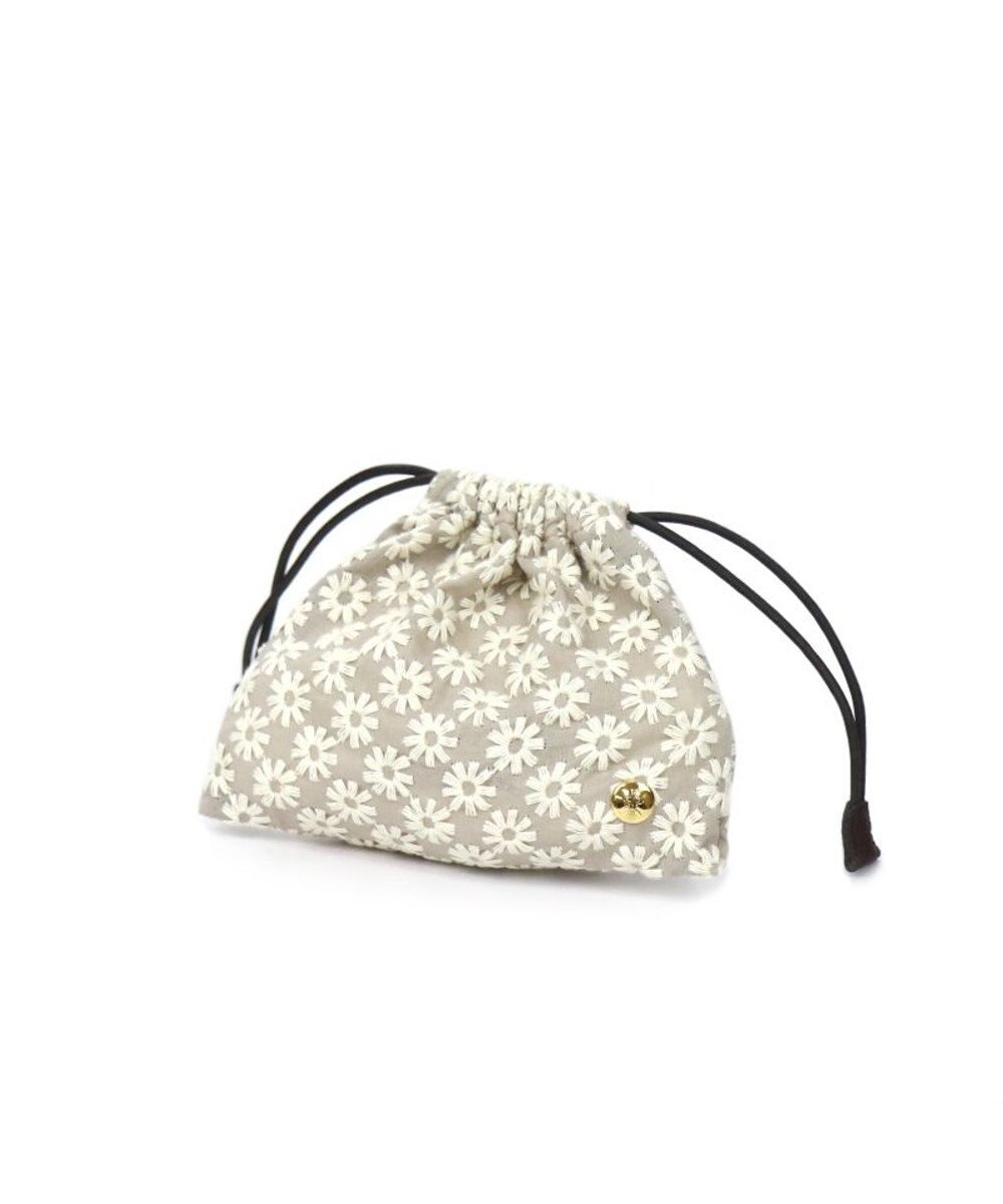 Regalo Felice 【花の刺繍 / セットで持っても可愛い】ポーチ小 / REGALO 