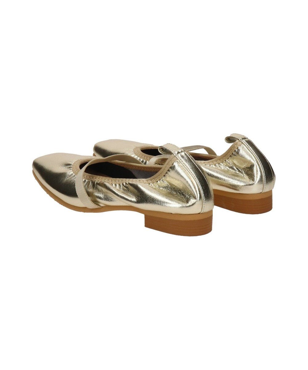 Bridget Birkin 【Bridget Birkin】エラスティックバンドスクエアバレエシューズ 