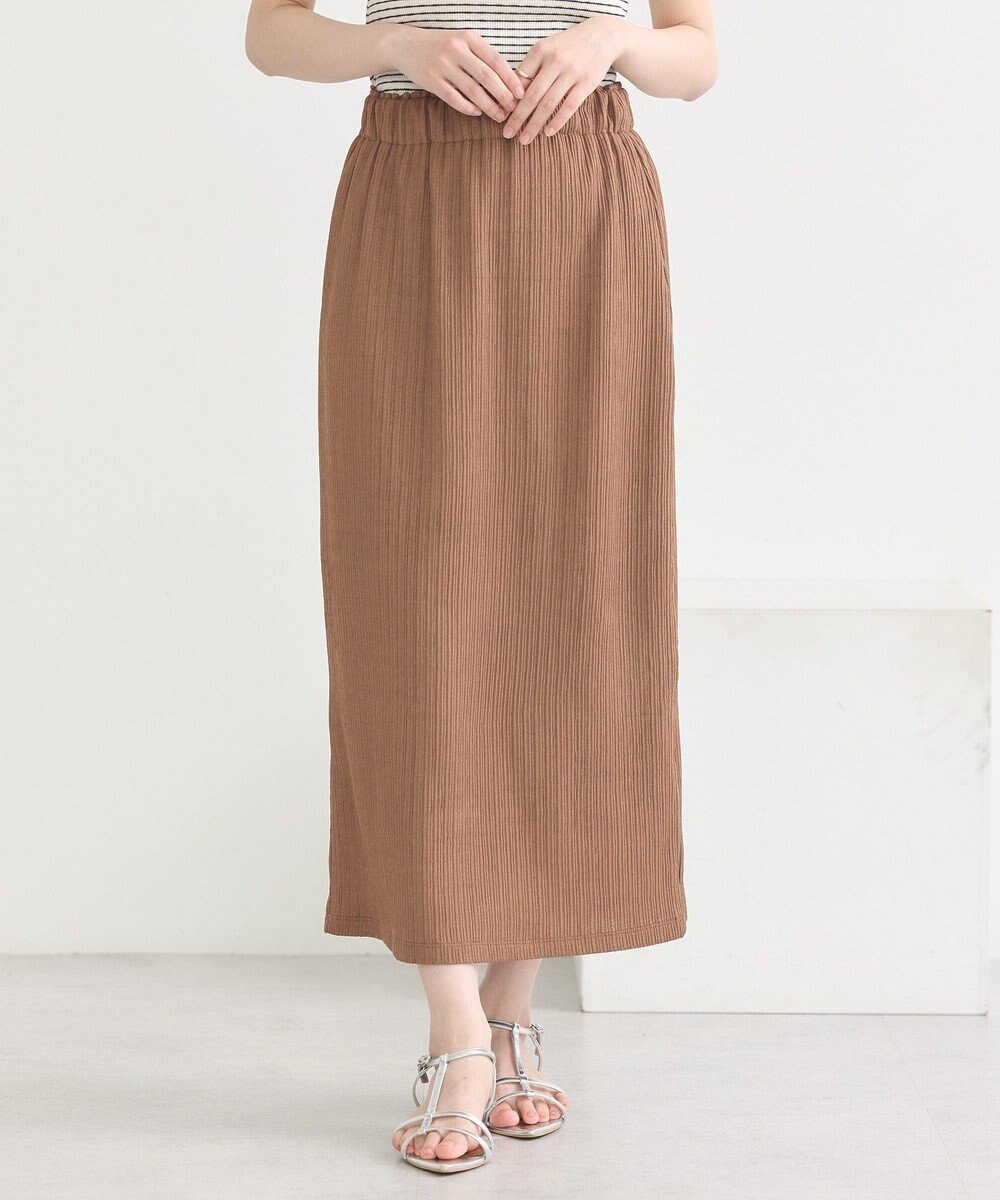 earth music&ecology 選べる丈カットナロースカート 