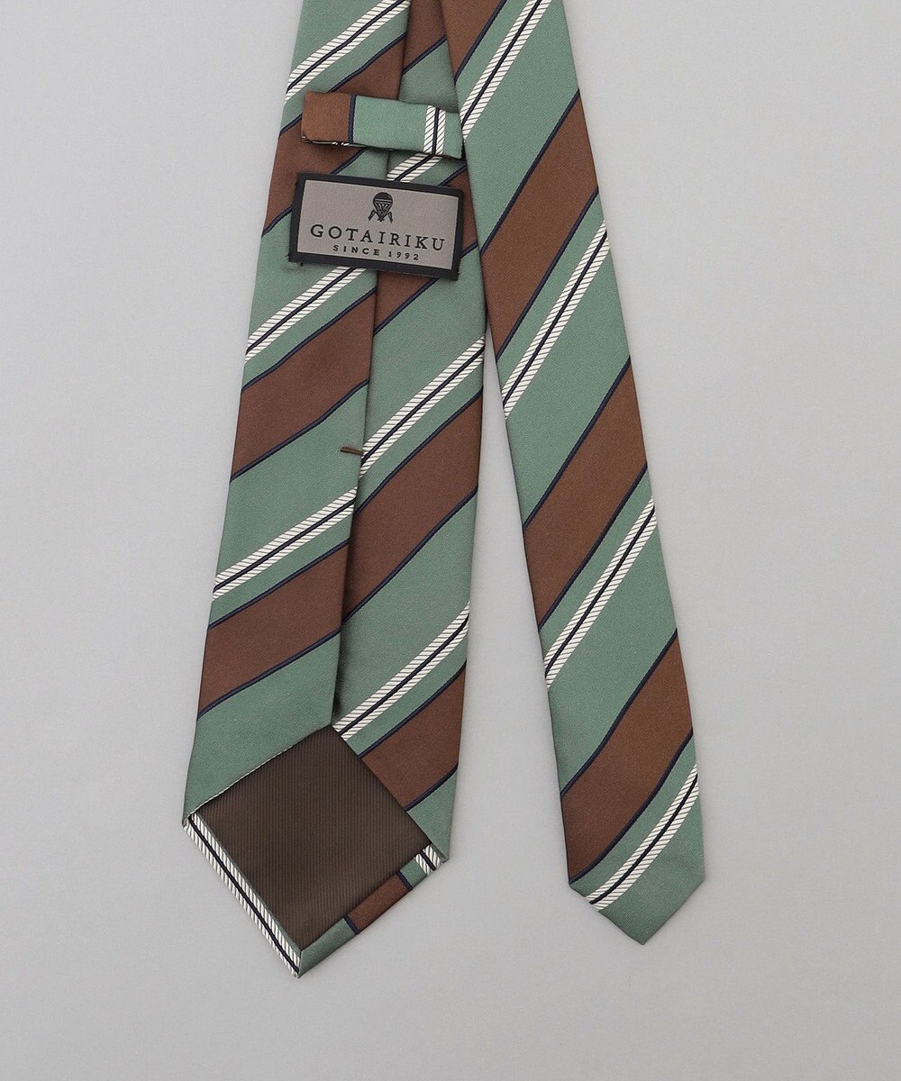 GOTAIRIKU GOTAIRIKU別注【MANTERO/マンテロ】ネクタイ_レジメンタル 