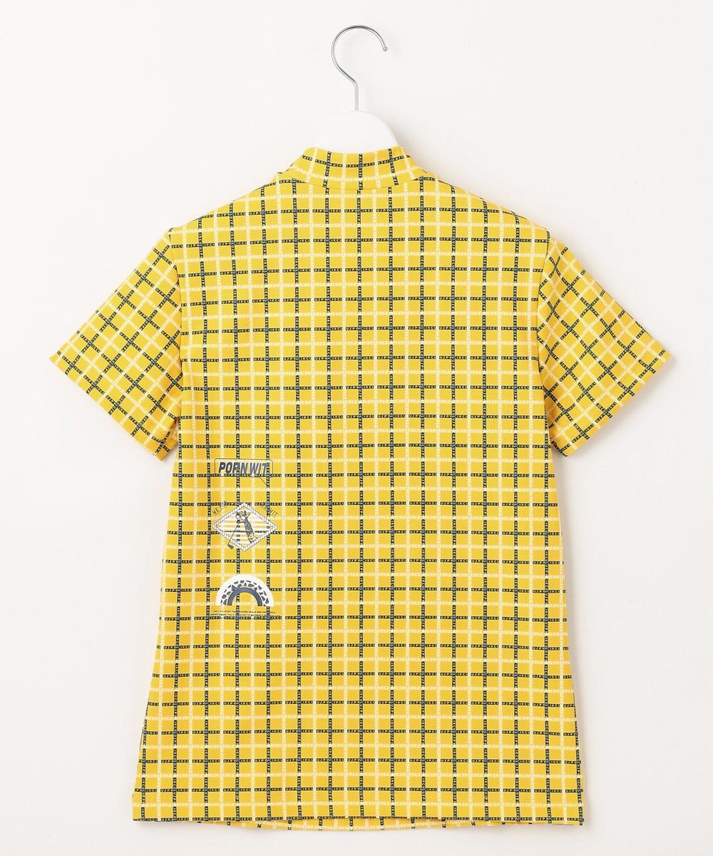 PW CIRCULUS 【UVカット / 吸水速乾 / 伸縮性抜群】【WOMEN】ＰＷロゴ＆チェックモックT ゴルフウェア レディース 