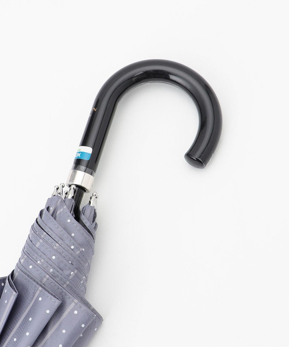 MOONBAT 【ランバン オン ブルー（LANVIN en Bleu）】晴雨兼用日傘　ドットストライプ 