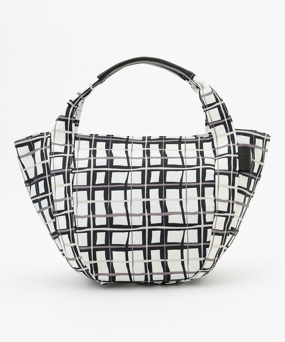 Y'SACCS 総柄プリントミニトートバッグ 