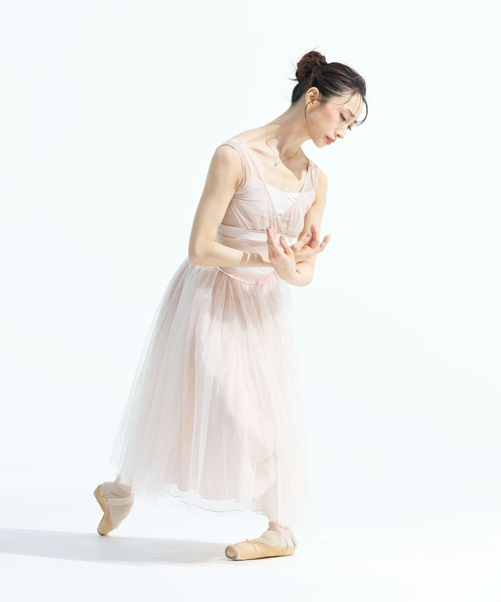 Chacott 【AKANE TAKADA】ノースリーブレオタード 