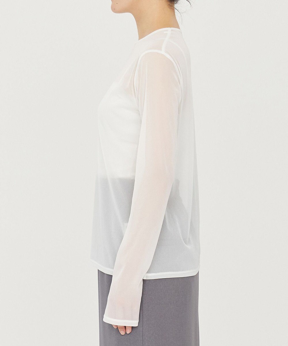 uncrave トリコットシフォン クルーネック カットソー（uncrave STANDARD） 