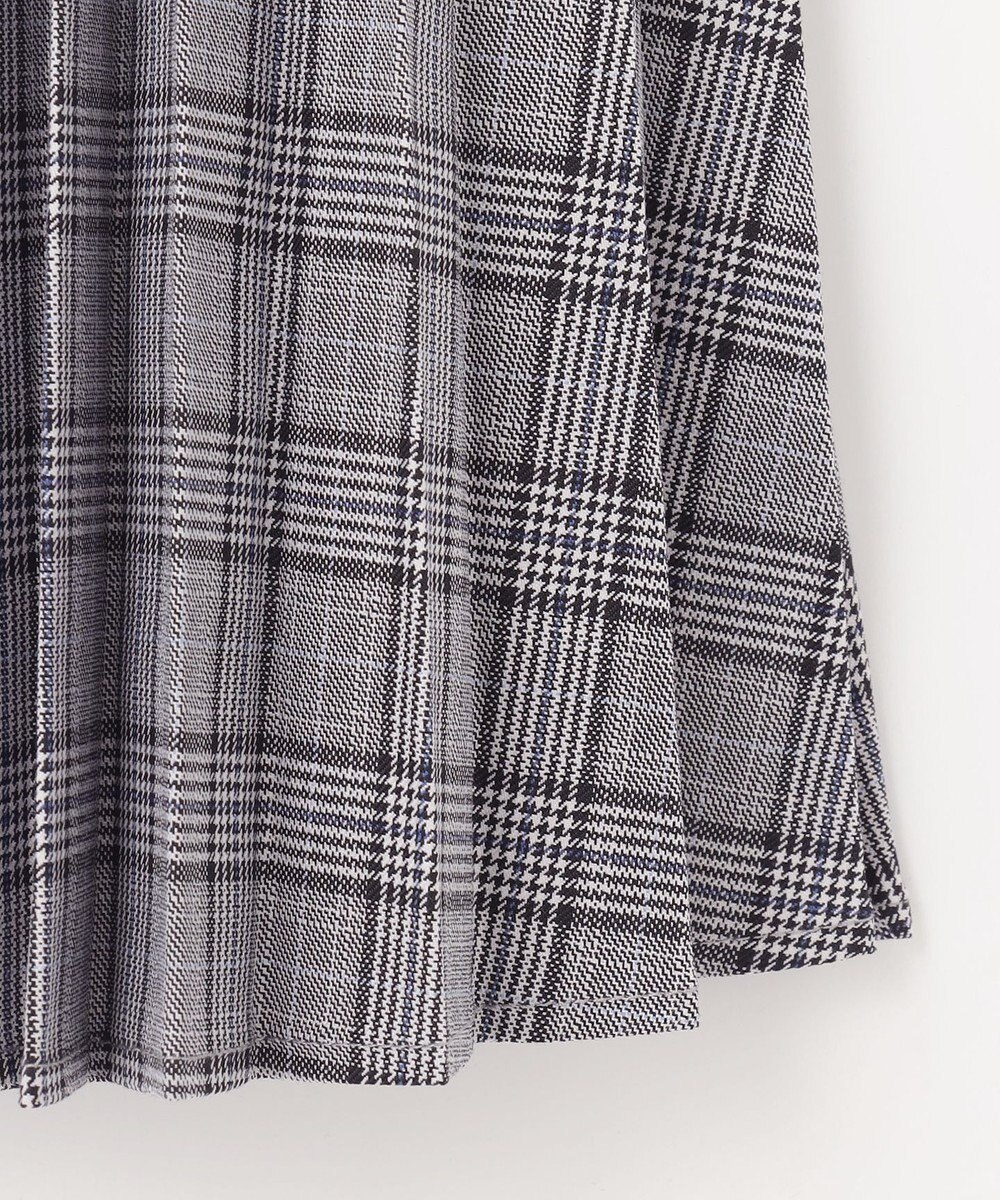 組曲 KIDS 【150-170㎝】サイドプリーツチェック スカート 