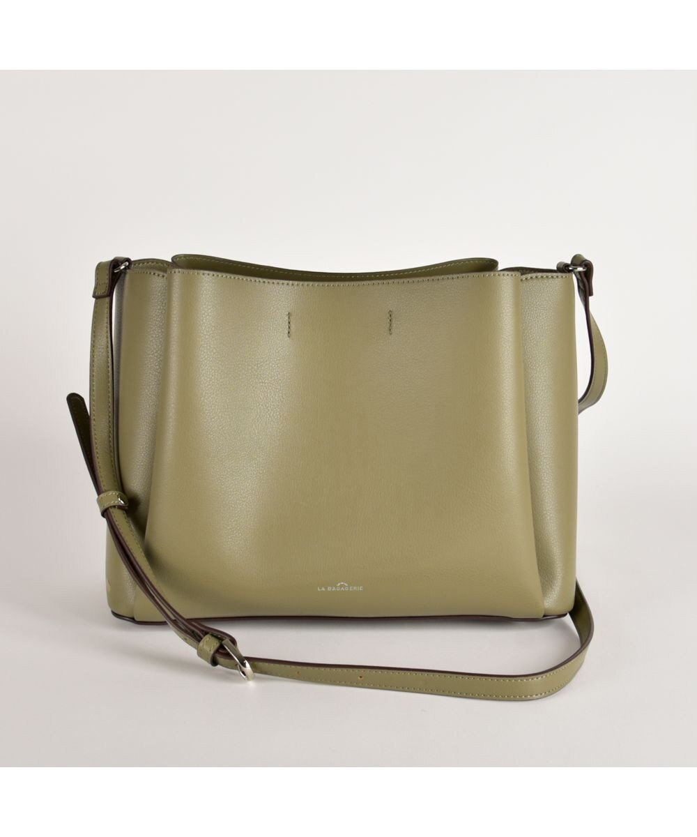 LA BAGAGERIE シンプルショルダーバッグ 