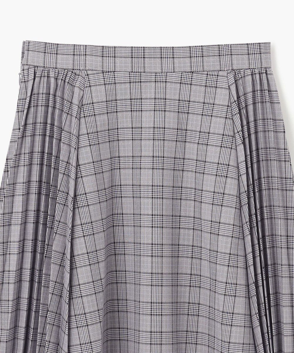 組曲 KIDS 【150-170㎝】サイドプリーツチェック スカート 