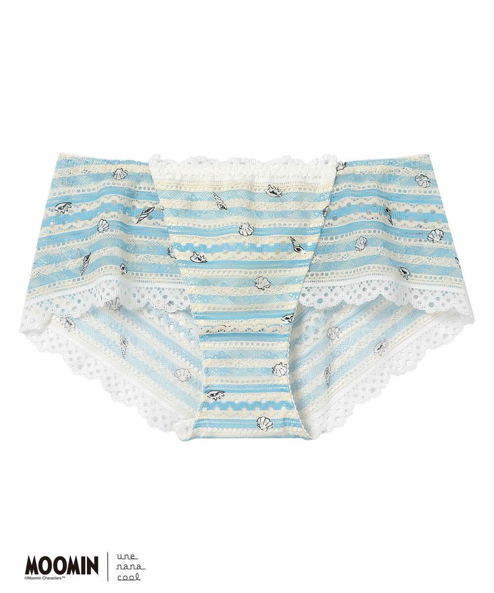 une nana cool 【ムーミン】MOOMIN × une nana ccol 364 総レースショーツ 