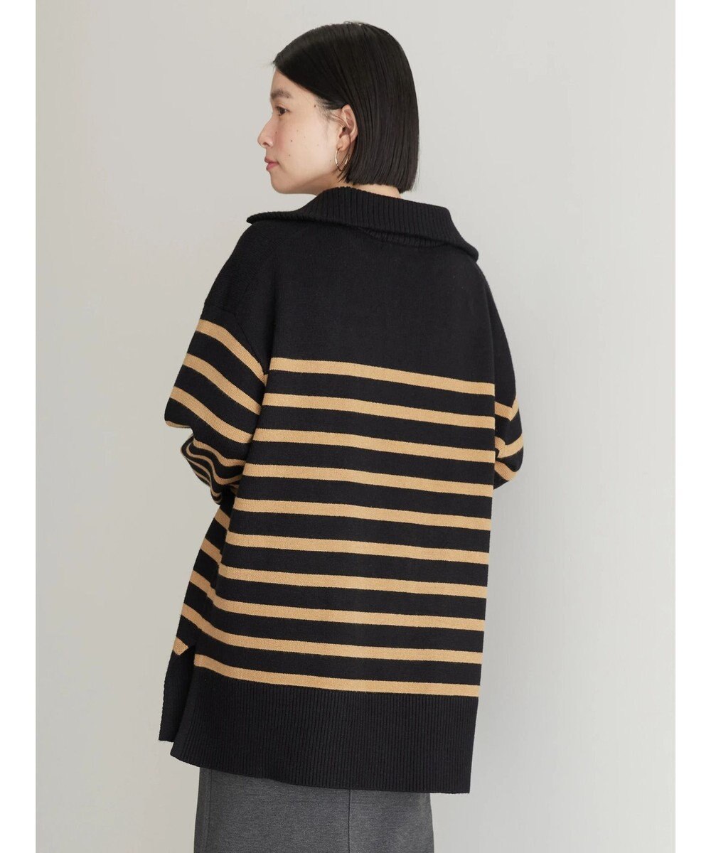 AMERICAN HOLIC バイパチ衿付きニットチュニック 