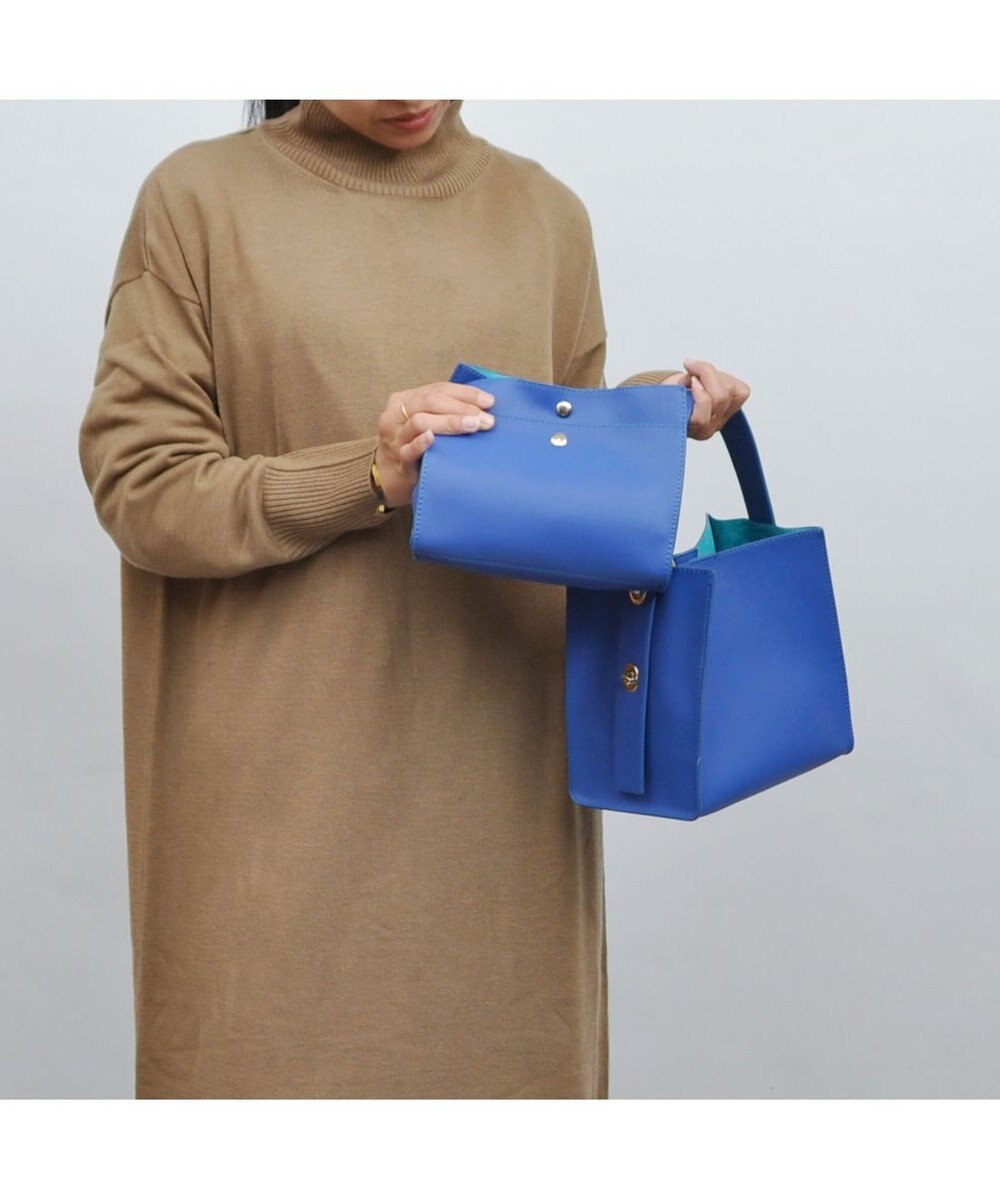 UNBILLION 【テレビ ドラマ着用アイテム】カシュカシュ cachecache / ヒネリハンドルインバッグセットトート 