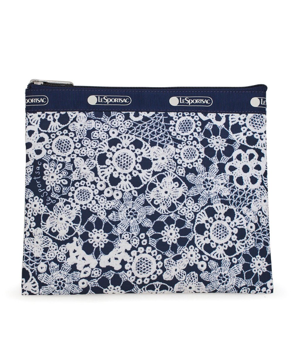 LeSportsac DELUXE EVERYDAY BAG/フローラルレースネイビー 