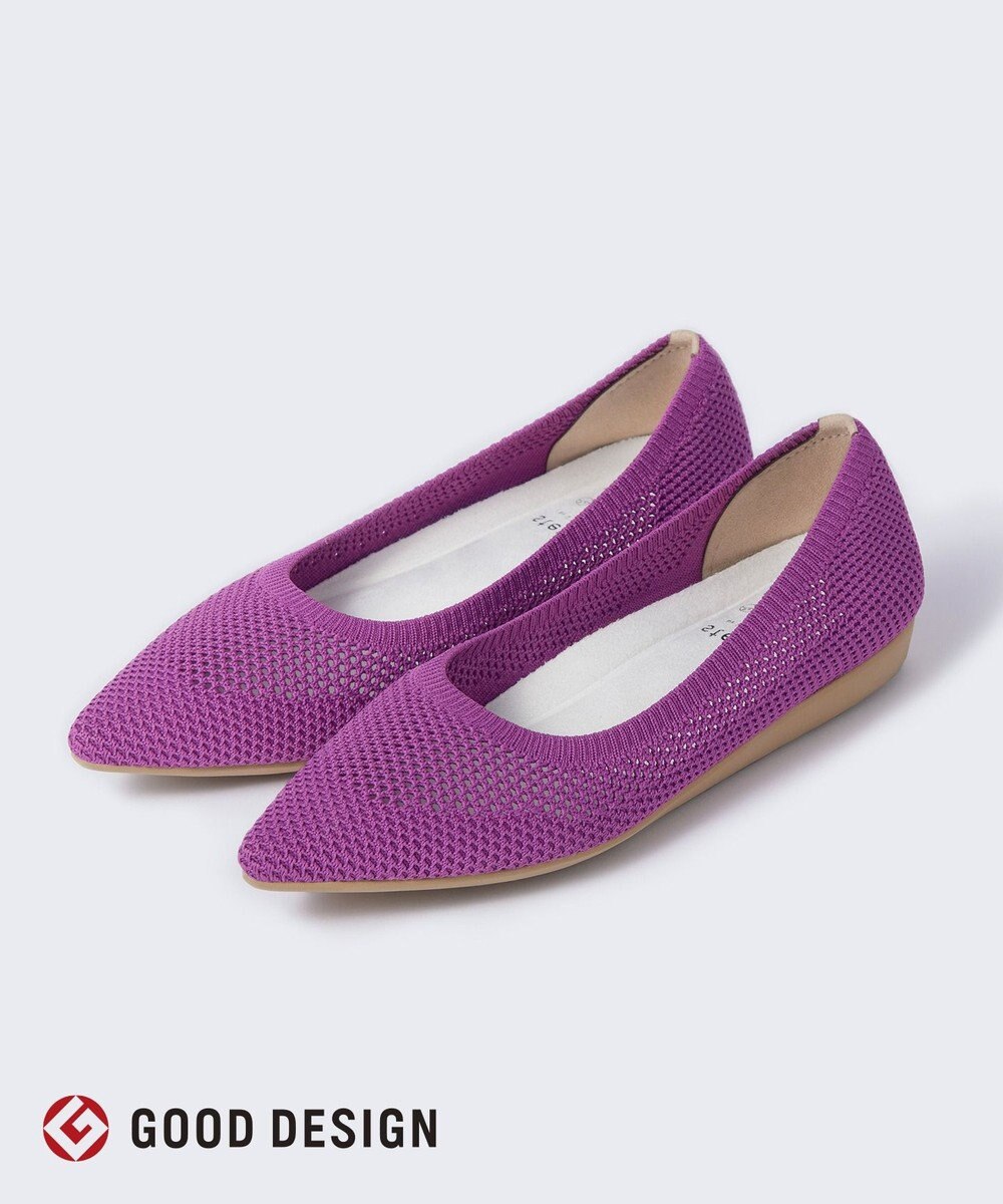 steppi 【洗える/撥水】ポインテッド メッシュ パンプス 