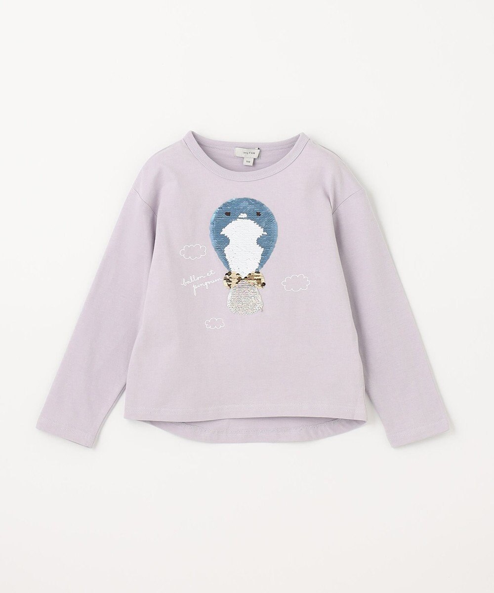 ANY KIDS ミラクルスパンコール 長袖 Ｔシャツ 