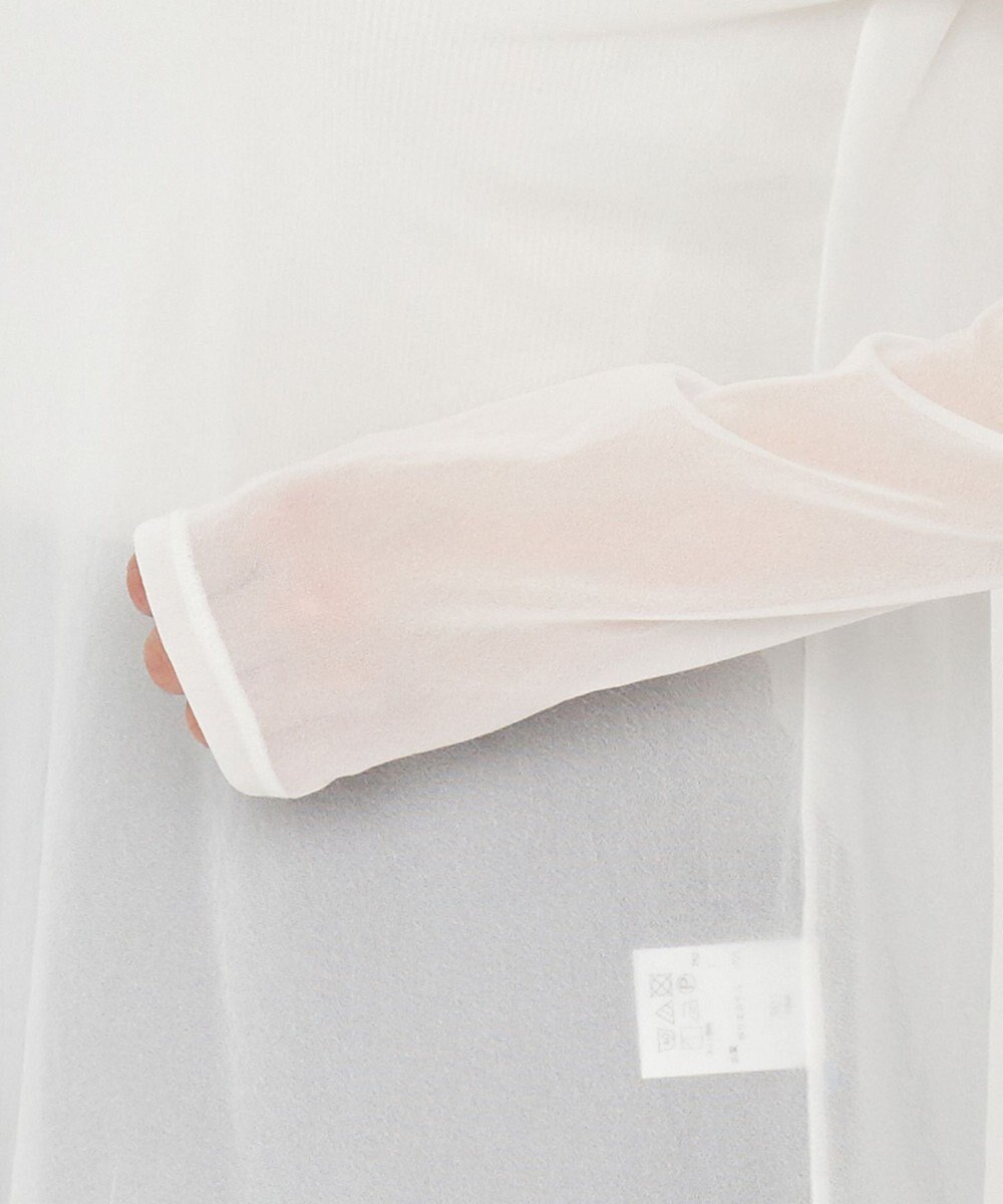 uncrave トリコットシフォン クルーネック カットソー（uncrave STANDARD） 