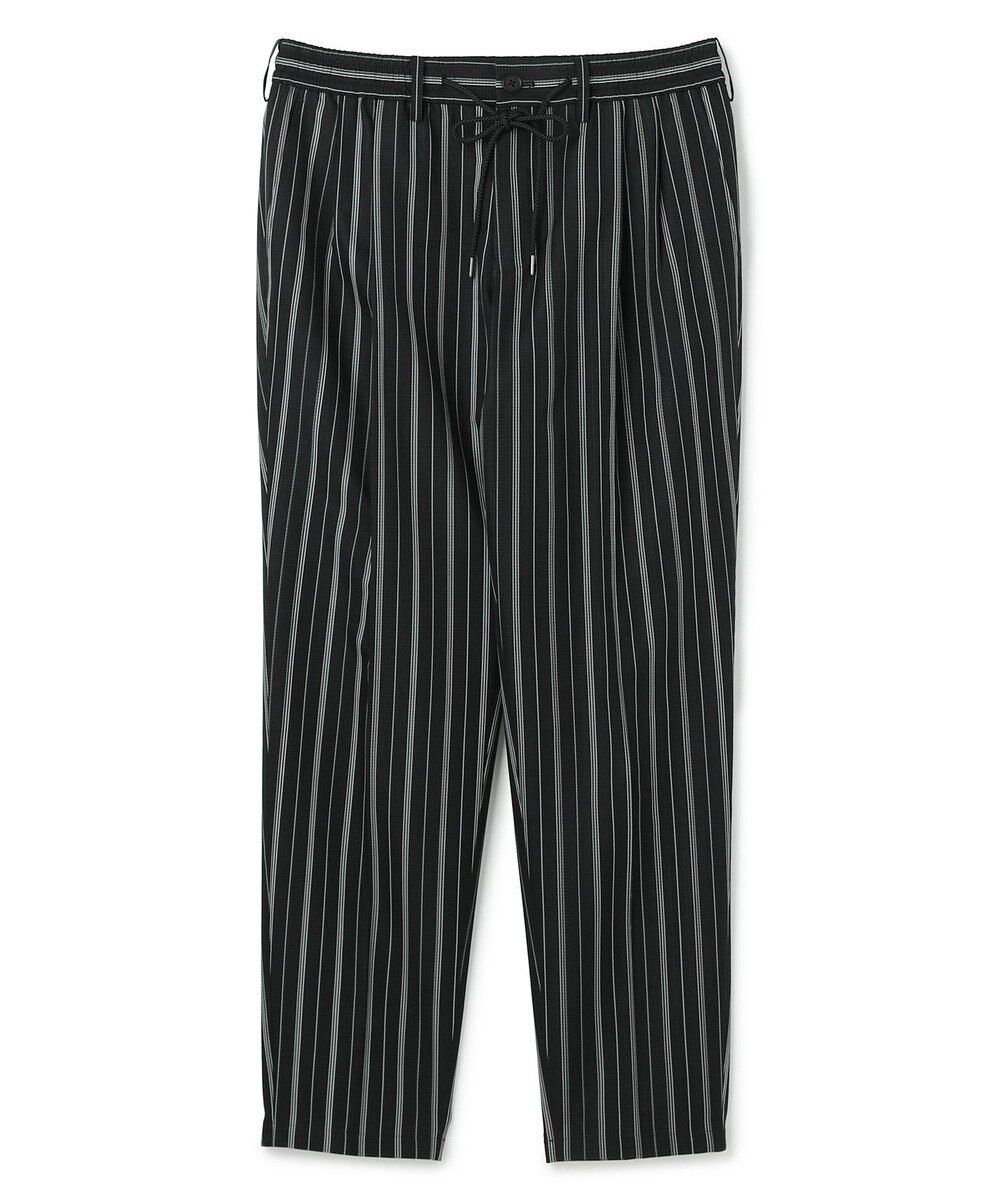 JOSEPH HOMME 【新素材】ドットエアーリバーシブル ドロスト付タック入りテーパードパンツ / PEGG TUCK 