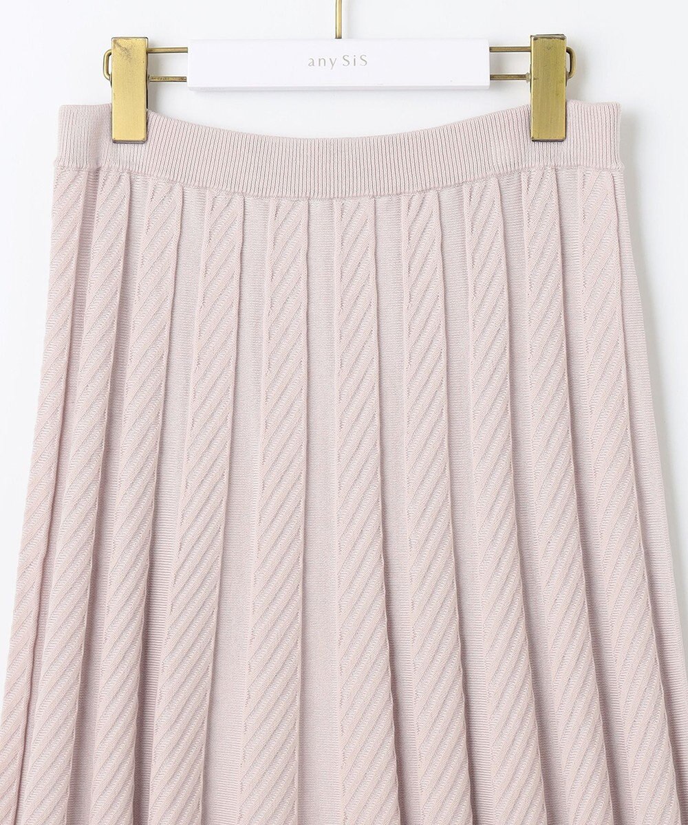 ANY SIS 【2SET】ニットスカート セットアップ 