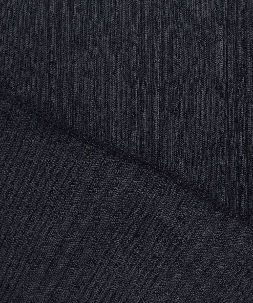 uncrave 【手洗い可】シアー ランダムリブ Uネック カットソー（uncrave STANDARD） 