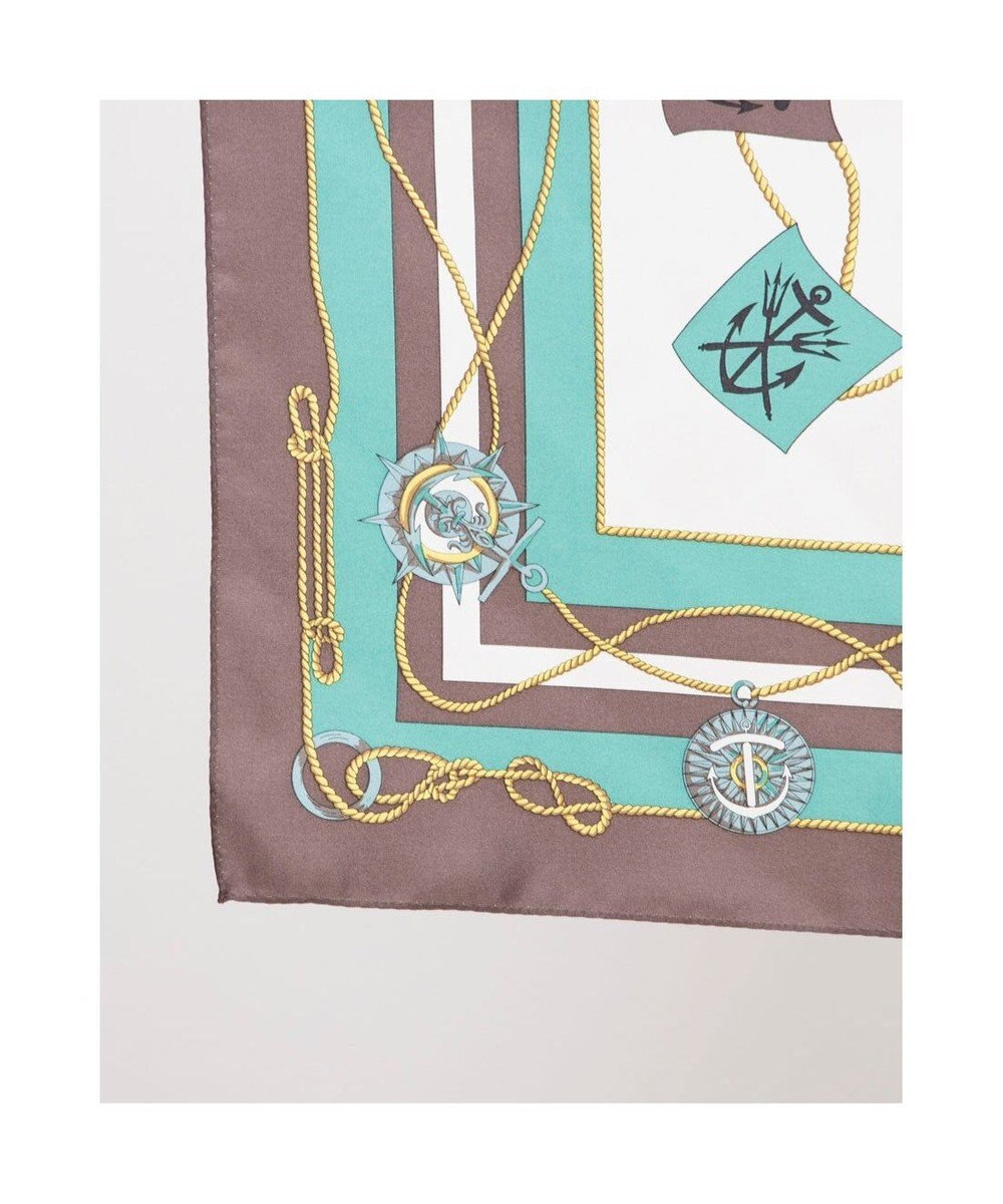 UNBILLION カカトゥ kakatoo / マリンガーランド柄シルクスカーフ 