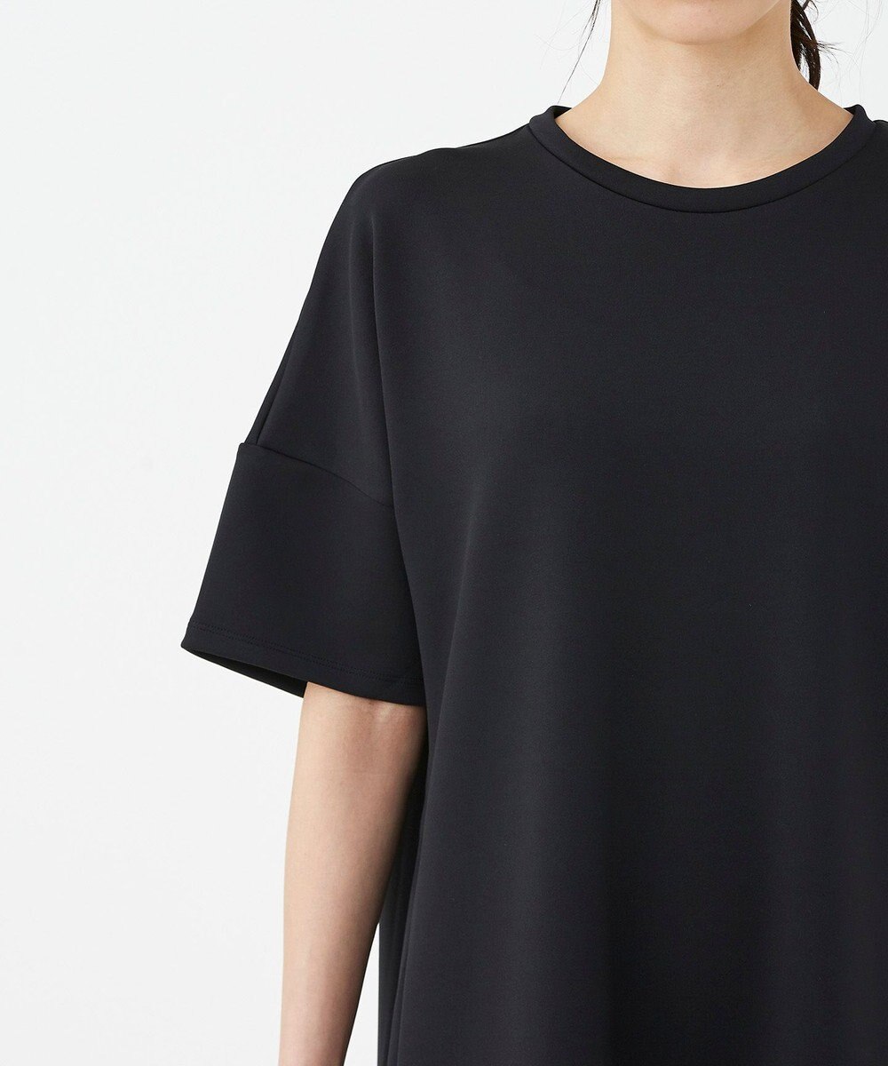 KASHIYAMA 【抗菌繊維】スタイリッシュジャージー オーバーサイズドレス 