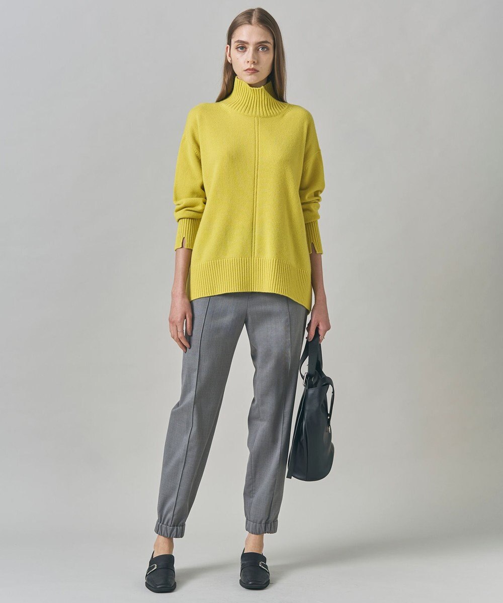 ICB L 【新色追加】ソフトカシミヤミックス ハイネックニット 